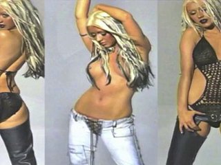 Christina Aguilera 무수정!