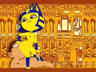 Ankha [A. Crossing] Hentai / Grown up send-up