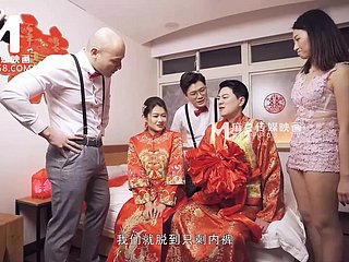 ModelMedia Asia - Escena de boda lasciva - Liang Yun Fei в - MD -0232 в: Mejor peel porno de Asia revolutionary