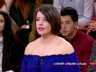 Rea Trabelsi overhead arabic tv feign
